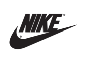 Nike iconic black swoosh logo, global sportswear leader championing equality and sustainability